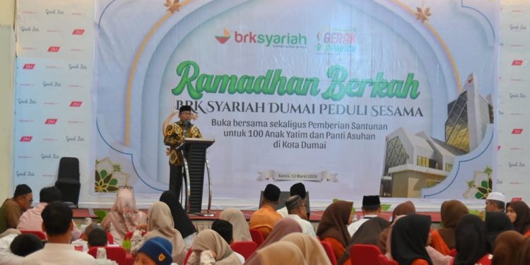 Pemko Dumai Puji Inisiatif Sosial BRK Syariah untuk Anak Yatim