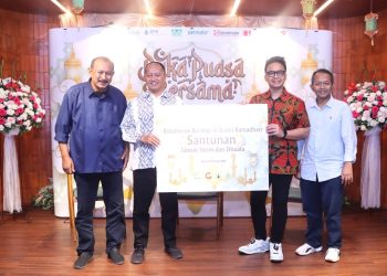 Kolaborasi Forwatan dan Asosiasi Sawit Salurkan Bantuan untuk Yatim Piatu di Depok