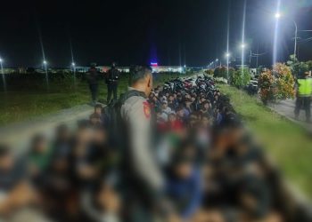 Polres Demak Amankan 114 Remaja Terkait Balap Liar di Terminal Baru