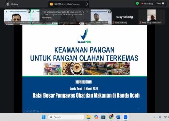 BBPOM Aceh Tingkatkan Pemahaman UMKM tentang Keamanan Pangan dan Izin Edar
