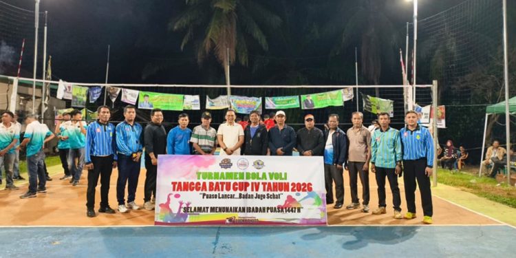 Turnamen Voli Tangga Batu Cup IV 2026 Dorong Pembinaan Atlet Muda di Seluma