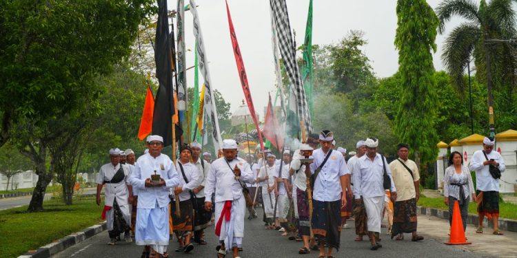Umat Hindu di Palangka Raya Laksanakan Ritual Melasti Sambut Nyepi