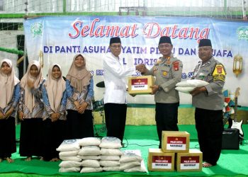 Polsek Gamping Adakan Buka Puasa Bersama dan Bakti Sosial di Panti Asuhan Al-Idris
