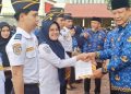 Gubernur Gorontalo Serahkan SK kepada CPNS dan PNS Dinas Perhubungan