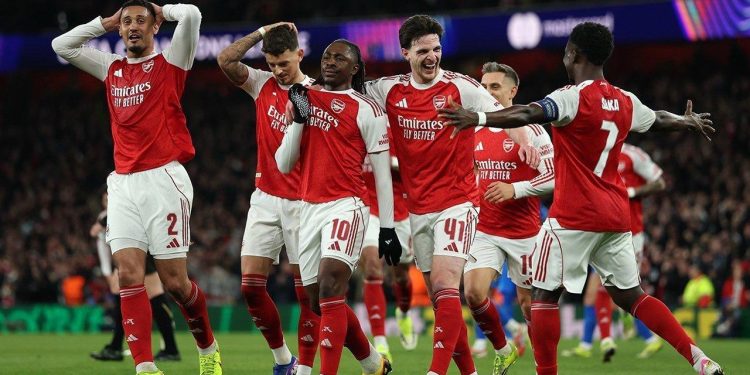 Arsenal Lolos ke Perempat Final Liga Champions Usai Tundukkan Bayer Leverkusen