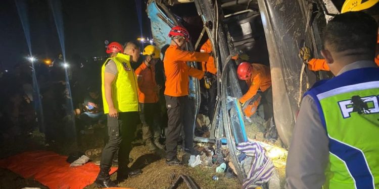 Polres Brebes Tindak Lanjut Kecelakaan di Tol Pejagan–Pemalang KM 259