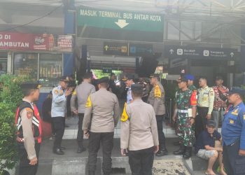 Satgas Preventif Pantau Arus Mudik dan Keamanan di Terminal