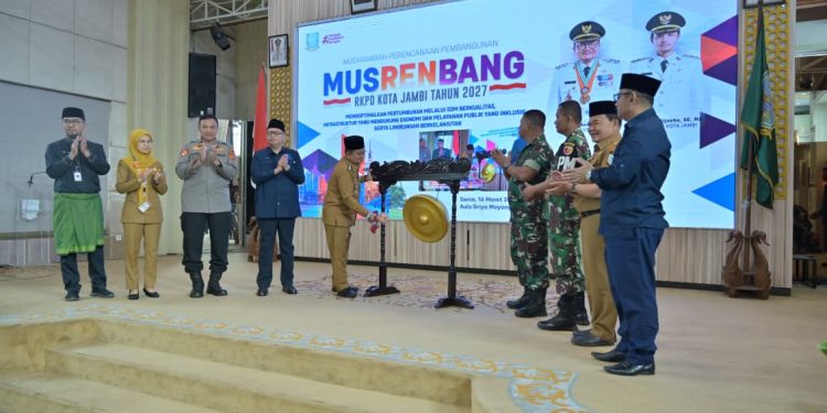 Pemkot Jambi Targetkan Pertumbuhan Ekonomi 5,75 Persen pada 2027