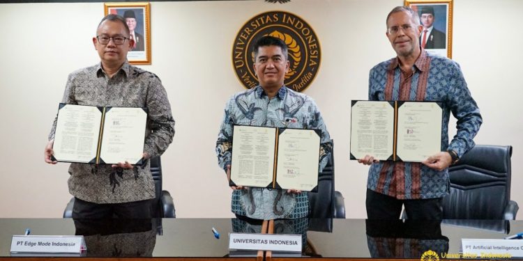 Universitas Indonesia dan Dua Perusahaan Teknologi Bersinergi untuk Jadikan Indonesia Pusat AI Indo-Pasifik