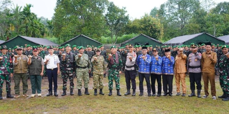 Pemkab Tanah Datar Sambut Yonif TP 951 untuk Dukung Pembangunan Daerah
