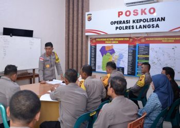 Kapolda Aceh Tinjau Kesiapan Pengamanan Idulfitri di Langsa