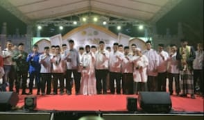 Sekda Aceh Resmi Melepas Pawai Takbir Idulfitri 1447 H di Masjid Raya Baiturrahman