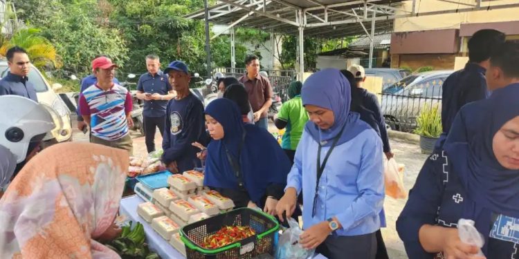 Polda Kaltim Gelar Gerakan Pangan Murah untuk Stabilkan Harga di Balikpapan