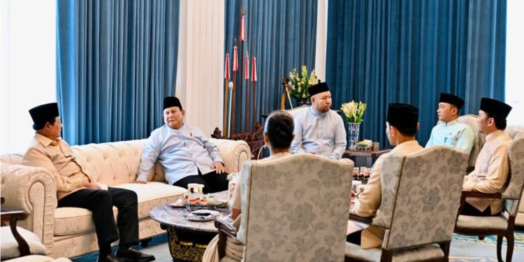 Para Pemimpin Hadiri Gelar Griya Idulfitri di Istana Presiden Prabowo