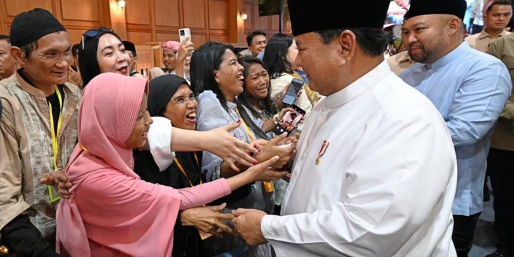 Ribuan Warga Hadiri Open House Idulfitri di Istana Presiden Prabowo