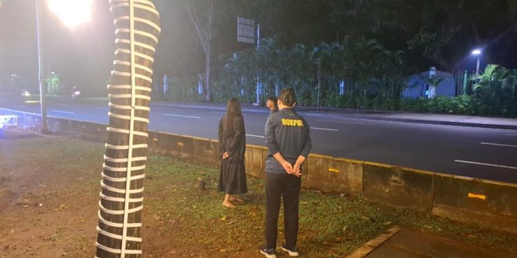 Seorang Wanita Diduga Coba Bunuh Diri di Depan Istana Merdeka