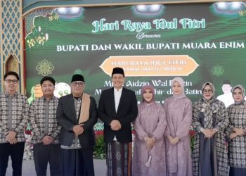 Open House Idulfitri di Muara Enim Pererat Silaturahmi Warga
