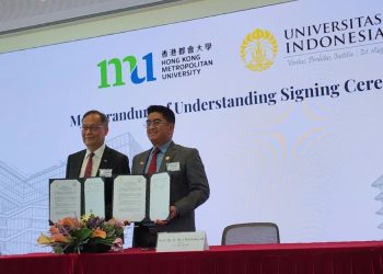 Universitas Indonesia Jalin Kerja Sama Internasional dengan Hong Kong Metropolitan University