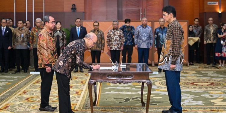 Robert Marbun Resmi Dilantik Sebagai Sekjen Kementerian Keuangan
