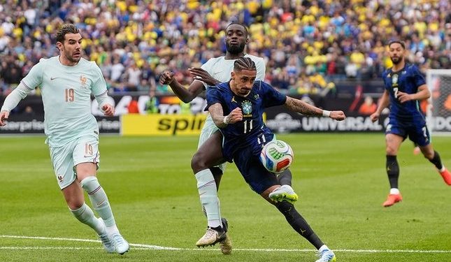 Prancis Kalahkan Brasil 2-1 di Laga Uji Coba di Amerika Serikat