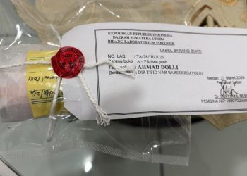 Bareskrim Polri Amankan Kurir Ketamin di Deli Serdang