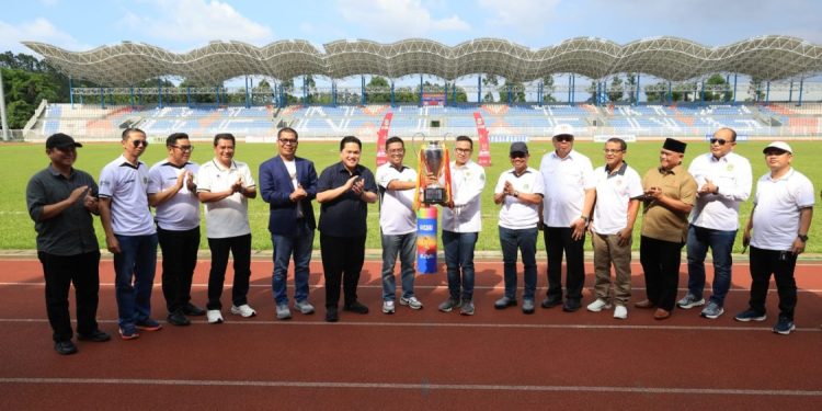 Pembukaan Liga 4 Piala Gubernur Banten 2026 oleh Gubernur dan Ketua Umum PSSI