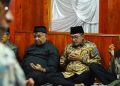 Prosesi Menaiki Rumah Gadang di Tanah Datar Perkuat Tradisi Minangkabau