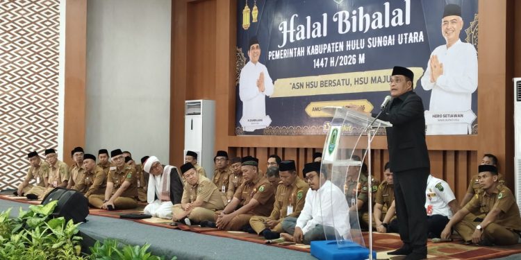 Bupati HSU Ajak ASN Bersatu dalam Halalbihalal Idulfitri 1447 H