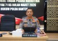 Polda Banten Amankan Dua Tersangka Kasus Perdagangan Orang