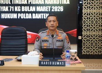 Polda Banten Amankan Dua Tersangka Kasus Perdagangan Orang