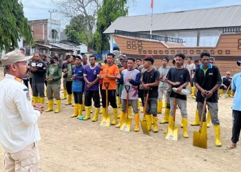 Satgas Rehabilitasi dan Rekonstruksi Aceh Percepat Pembersihan Lingkungan dengan Skema Padat Karya Tunai