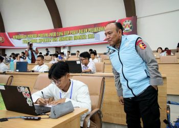 Wakapolri Pantau Seleksi Terpusat SMA Kemala Taruna Bhayangkara di Semarang