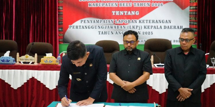Bupati Belu Paparkan LKPJ 2025, Fokus pada Layanan Dasar dan Sinergi Pembangunan