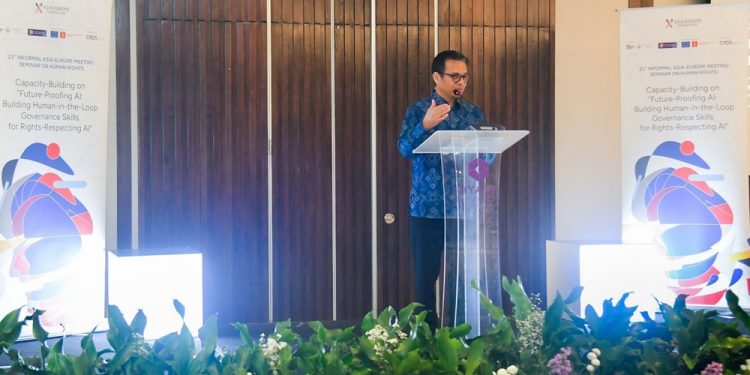 Indonesia Tekankan Pentingnya Kendali Manusia dalam Tata Kelola AI di Forum ASEM