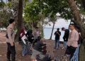 Polda Lampung Lakukan KRYD di Area Wisata Pasca Lebaran