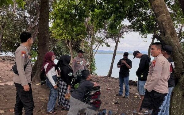 Polda Lampung Lakukan KRYD di Area Wisata Pasca Lebaran