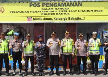 Arus Kendaraan Libur Lebaran 2026 Meningkat, Polres Bantul Terapkan Rekayasa Lalu Lintas dan One Way di Parangtritis