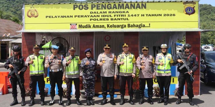 Arus Kendaraan Libur Lebaran 2026 Meningkat, Polres Bantul Terapkan Rekayasa Lalu Lintas dan One Way di Parangtritis