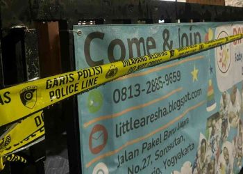Daycare Little Aresha Jogja Disegel Polisi