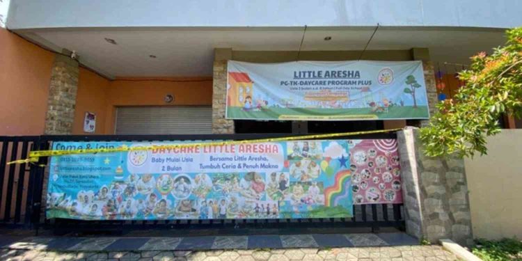 Daycare Little Aresha di Segel Polisi