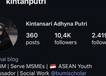 Di tengah ramainya pembahasan, akun media sosial yang diduga milik Kintansari Putri dilaporkan tidak lagi dapat diakses publik.