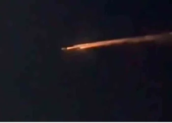 Fenomena langit Lampung Timur diduga sampah antariksa Roket China