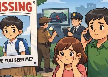 Ilustrasi gambar orang hilang