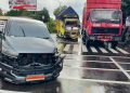 Kecelakaan Innova vs Truk di Jalan Jogja–Solo Sleman, Dua Orang Terluka