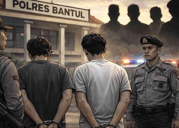 Polisi Tangkap 2 Pelaku Pengeroyokan Pelajar Bantul, 5 Orang Masih Diburu