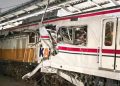 Tabrakan KRL dan KA Argo Bromo di Bekasi Timur