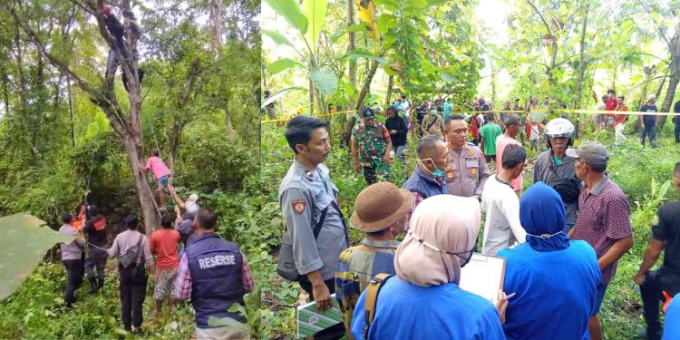 Warga Balecatur Gamping Geger, Pria Ditemukan Tewas Gantung Diri di Pohon Asam
