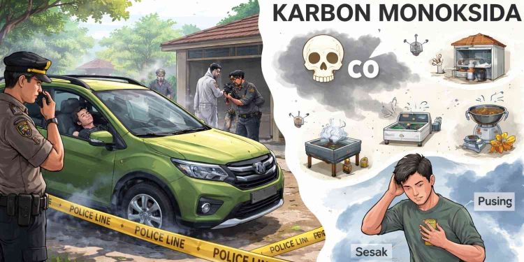 Waspadai Keracunan Karbon Monoksida yang Sulit Terdeteksi