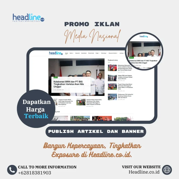 Publish Iklan di Headline.co.id