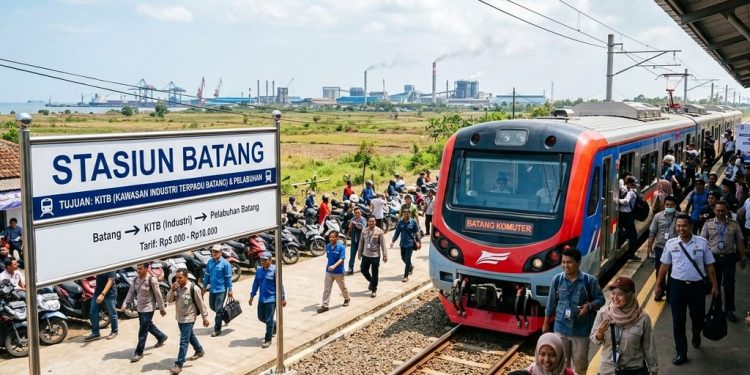 Bupati Batang Dorong Realisasi KRL Lokal untuk Kawasan Industri